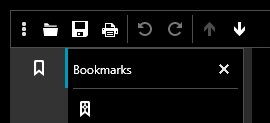 Bookmarks in RadPdfViewer