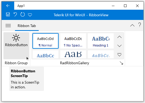  Getting Started with RibbonView