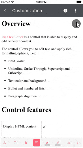 richtext-editor-styling-customization Style RichTextEditor