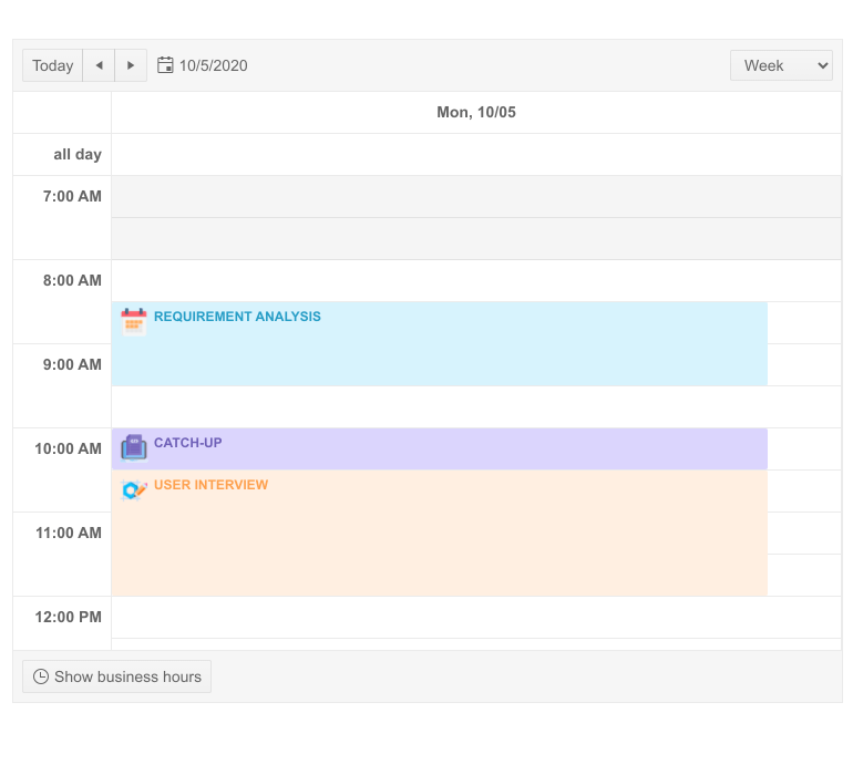 Telerik UI for Blazor Scheduler Appointment Templates