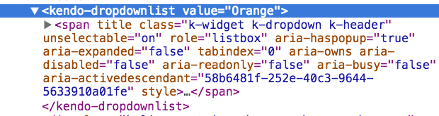 Kendo UI Custom Dropdown List Kendo UI Custom Dropdown List
