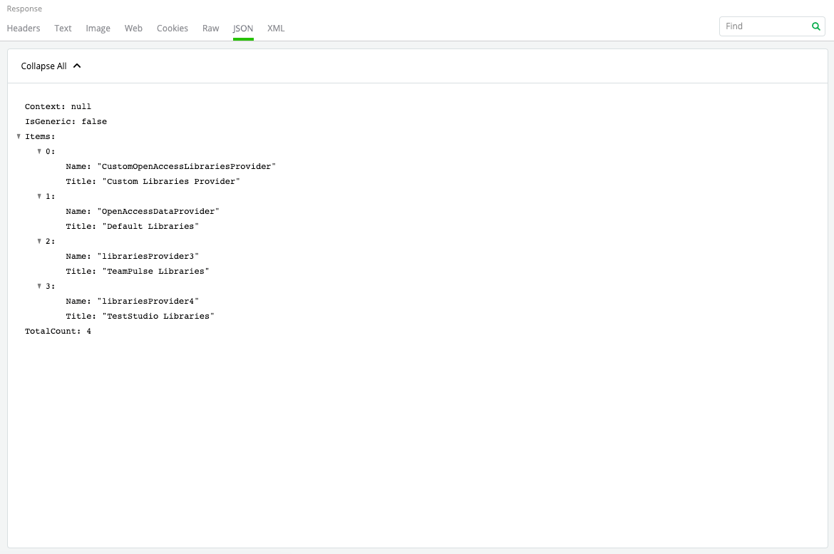 Fiddler Everywhere JSON inspector Fiddler Everywhere JSON inspector