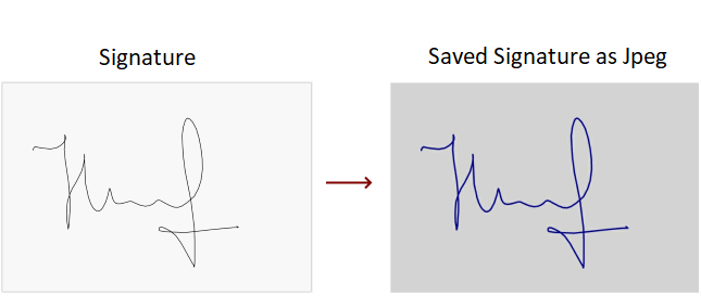 save signature in xamarin application