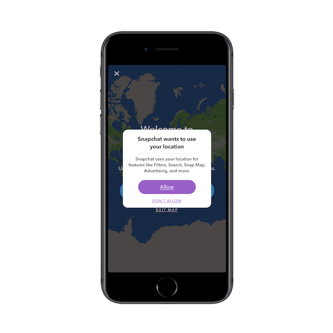 Snapchat-Location-Permission