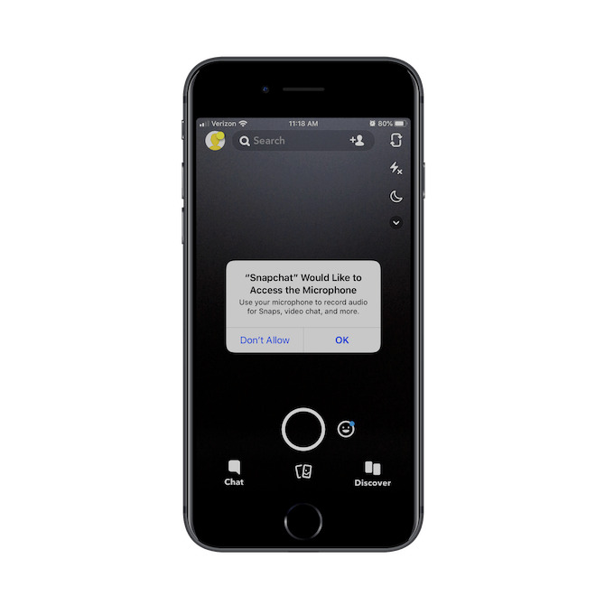 Snapchat-Microphone-Permission