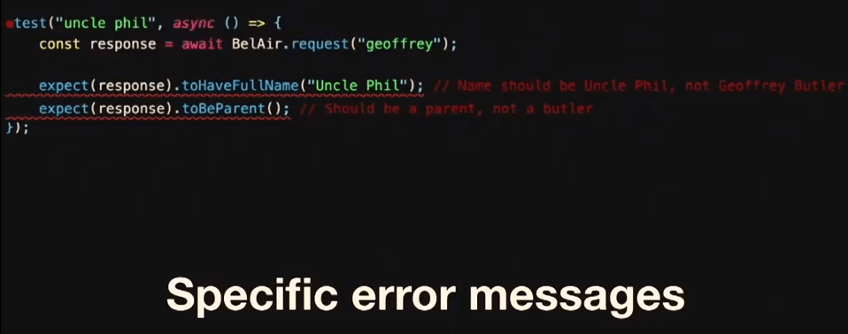 Specific-error-messages
