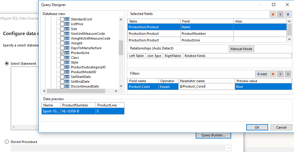 Using Parameterized Queries With The Sqldatasource Vb 1591