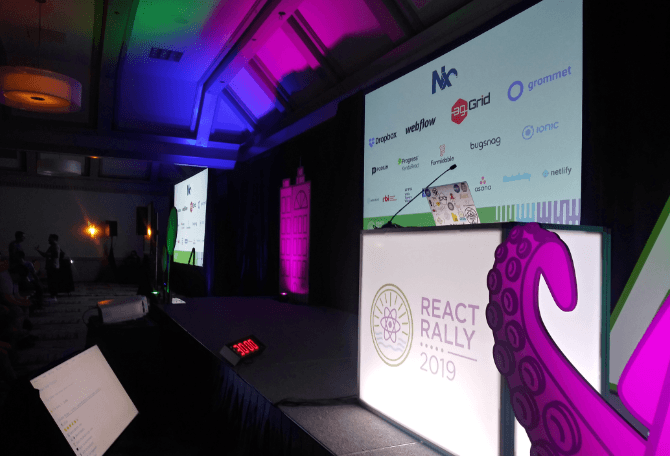 React Rally Stage
