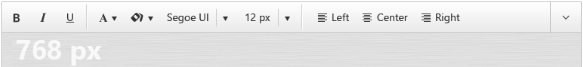 Stretched Toolbar Stretched Toolbar
