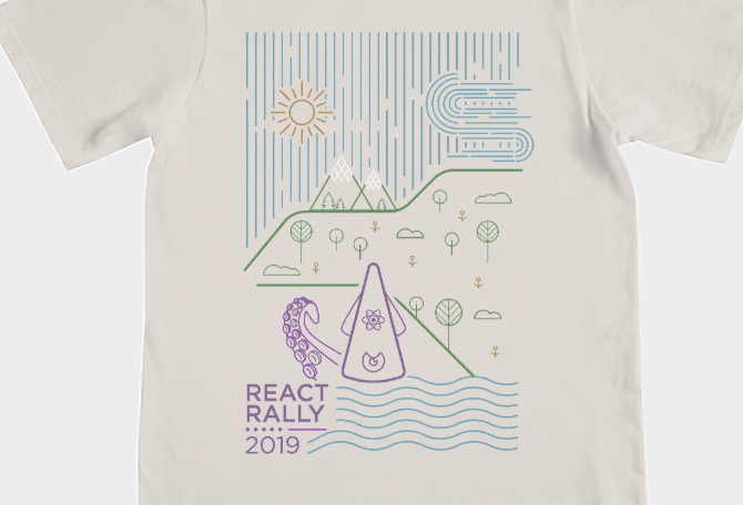 React Rally T-Shirt Image of React Rally T-Shirt
