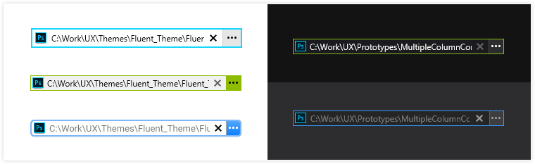 WPF FilePathPicker control showing Styling and Appearance