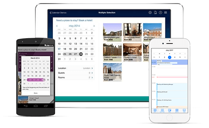 Telerik UI for Xamarin Calendar