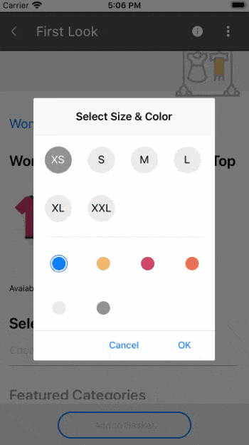 TemplatedPickerQSF Custom Picker for Xamarin