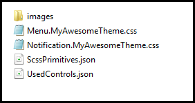 ThemeBuilder - ZIP Contents ThemeBuilder - ZIP Contents