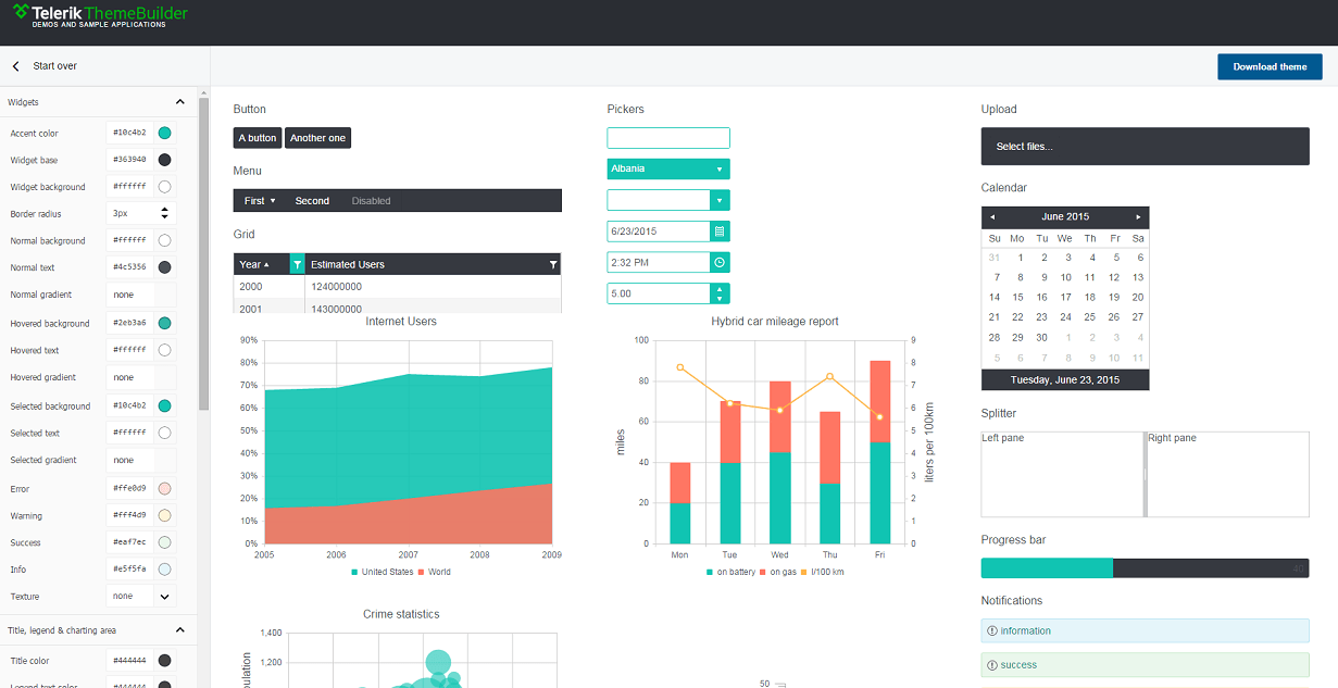 Theme Builder update