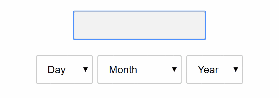 Example of Bad Dropdown UX Example of Bad Dropdown UX
