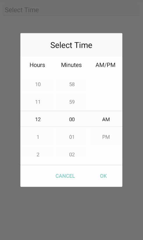 time_picker time picker