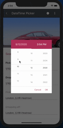 Date Time Picker Date Time Picker