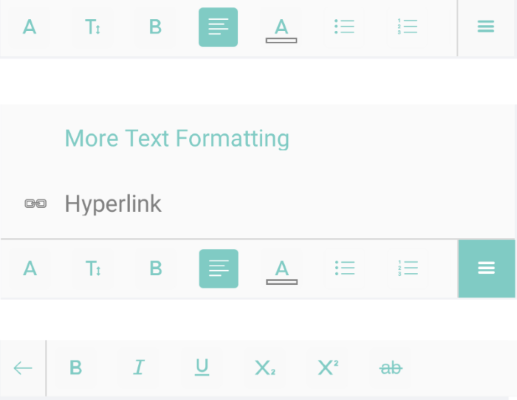 RichTextEditor Toolbar for Xamarin