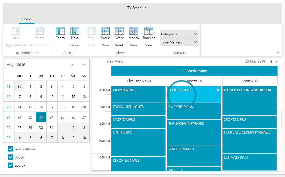 Telerik UI for WPF - TouchManager - Overview Image