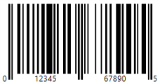 WinForms Barcode UPCA