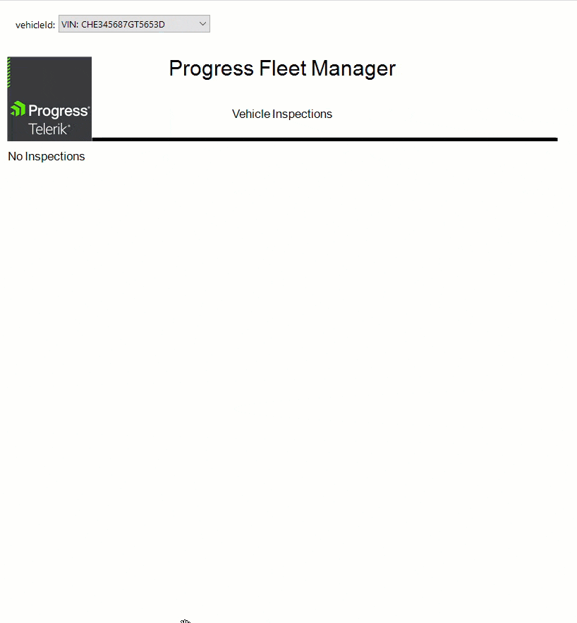 Using Inspections Report Vehicle Inspections Report Animated