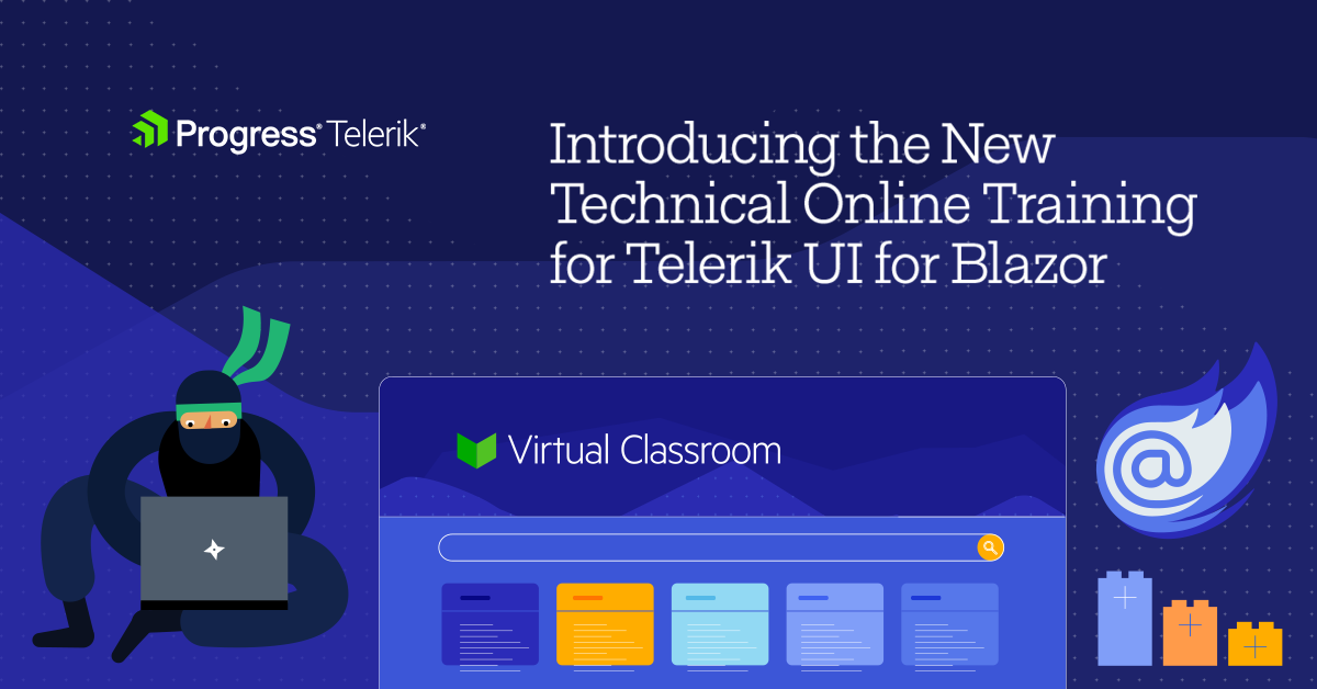 Telerik UI for Blazor Online Technical Training