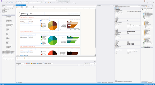Visual Studio Report Designer