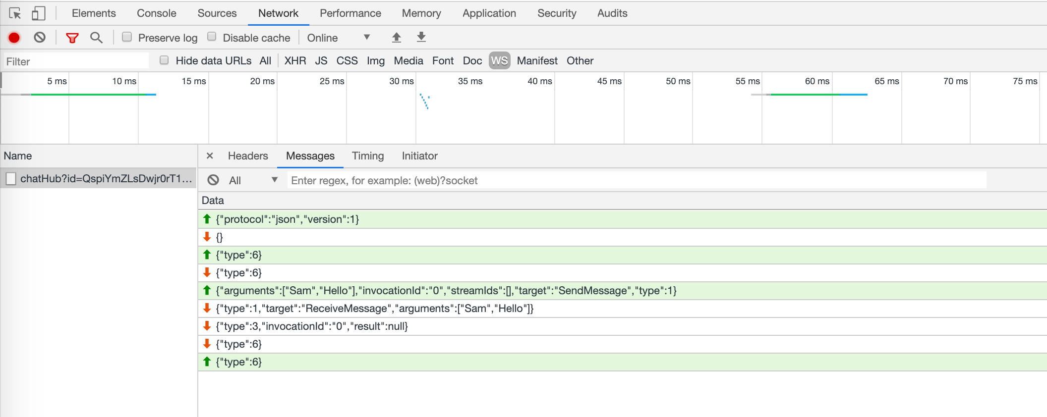 WebSocketsTraffic