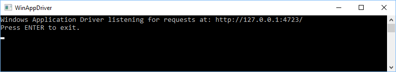 WinAppDriverExe