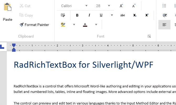 Telerik UI for WPF Sneak Peek - formatPainter gif Telerik UI for WPF Sneak Peek - formatPainter gif