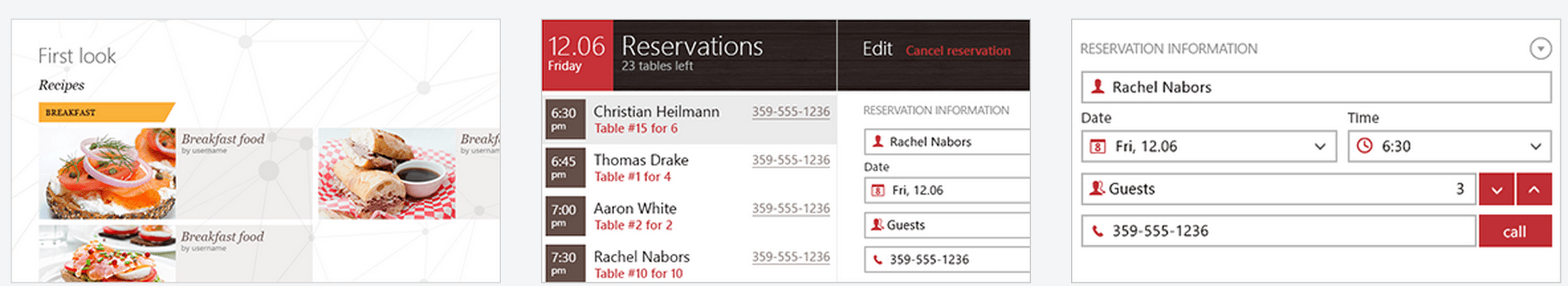 UI for Windows Universal Controls