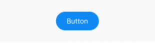 XamarinBadgeView - Animation of the badge. A rounded blue rectangle reads 'Button'. On its upper right, a red circle with a 2 slowly grows into view.