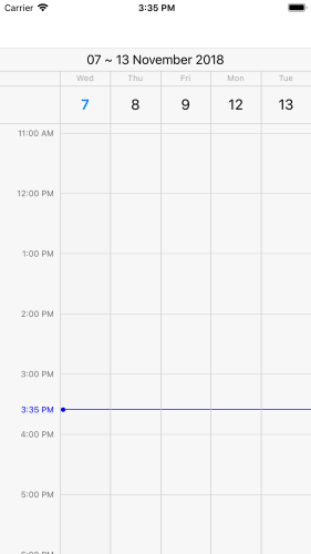 XamarinCalendarTimeline XamarinCalendarTimeline