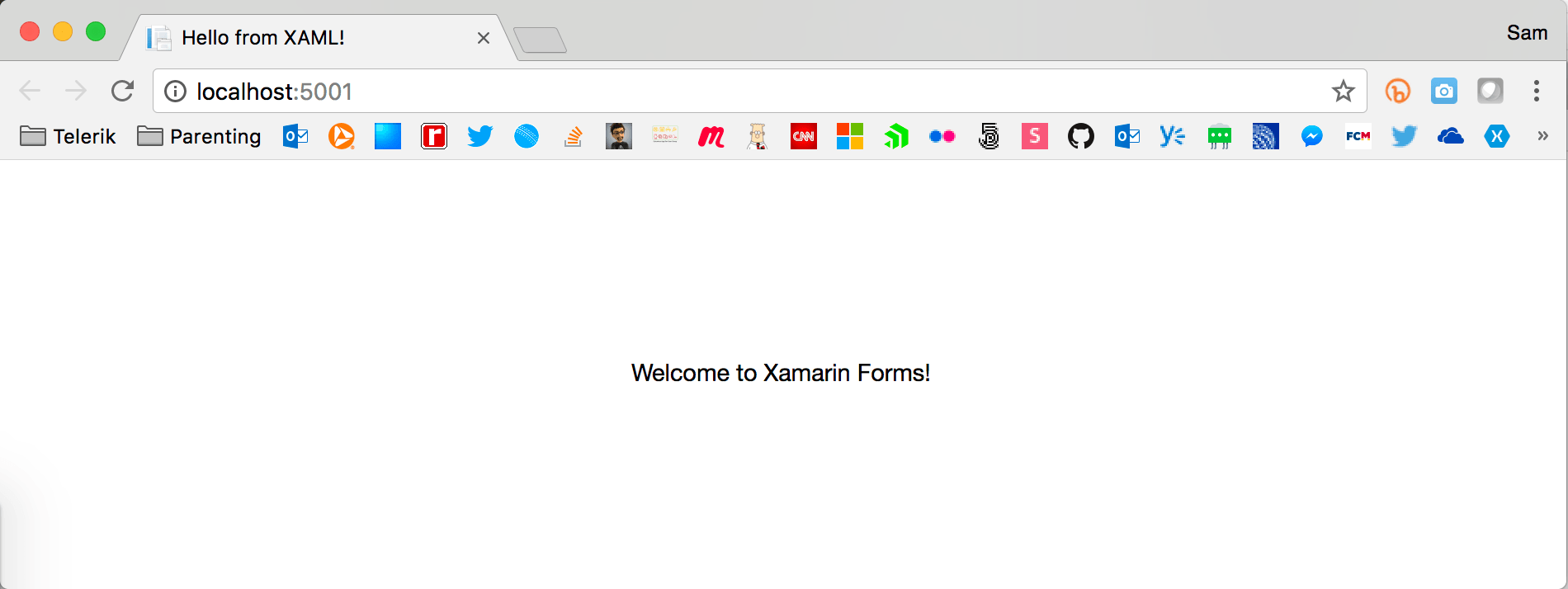 XFOnWebHW Xamarin.Forms on the Web