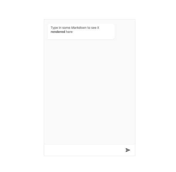 React Conversational UI - Message Templates, KendoReact UI Library