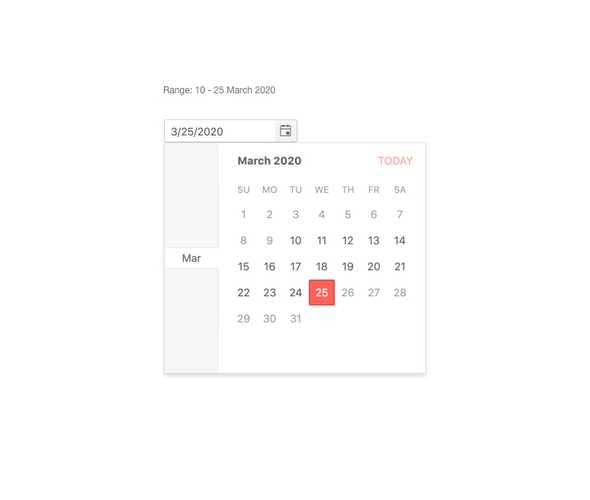 DatePicker -日期限制，KendoReact UI库