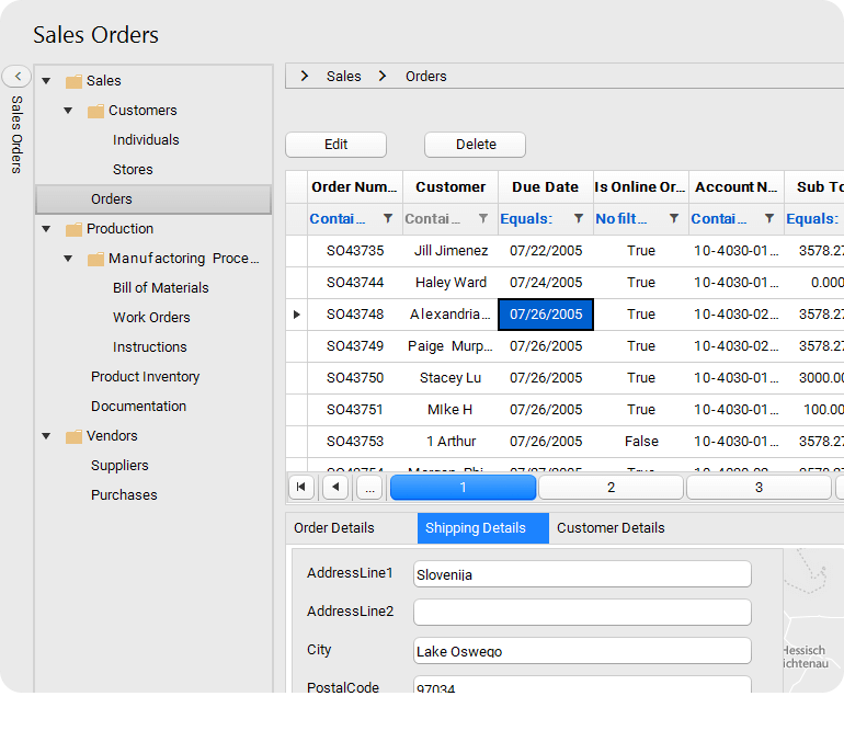 Telerik UI for WinForms Controls