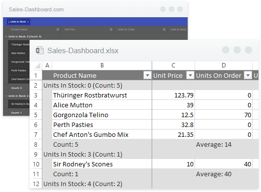 export data from pdf to excel