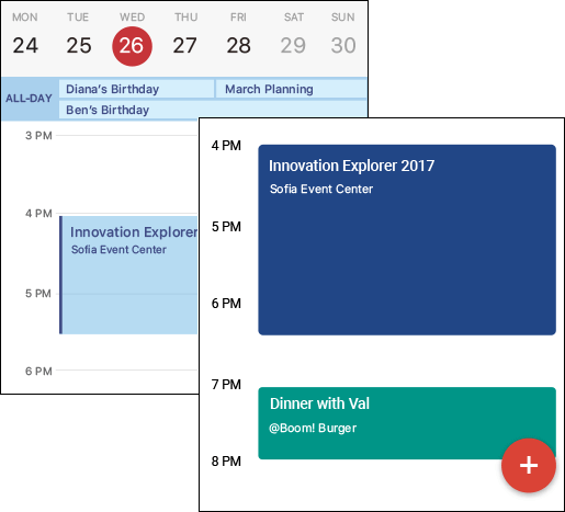 Telerik UI for Xamarin ui calendar