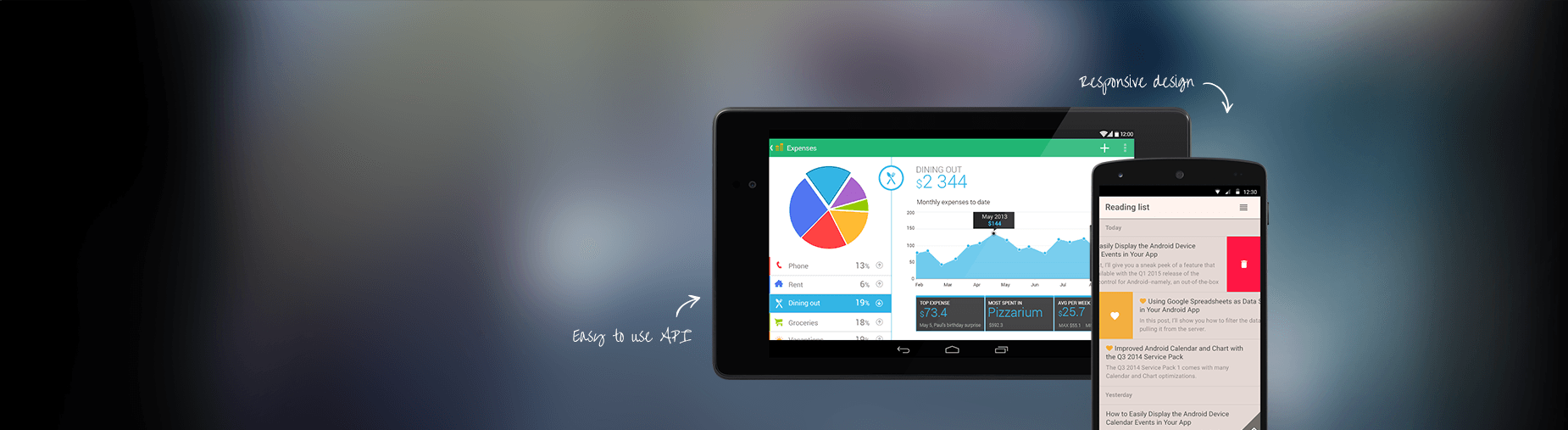 UI for Android head banner