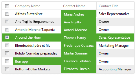 Telerik UI for ASP.NET AJAX Grid - selecting