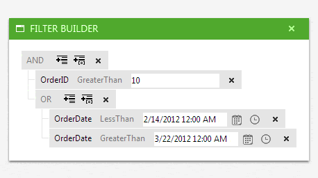 Telerik UI for ASP.NET AJAX Filter - filtering abilities