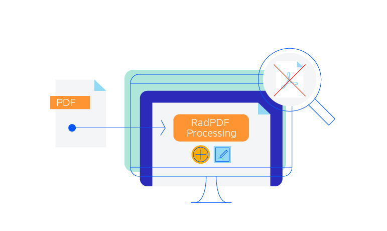 Telerik UI for ASP.NET Core PdfProcessing - Overview