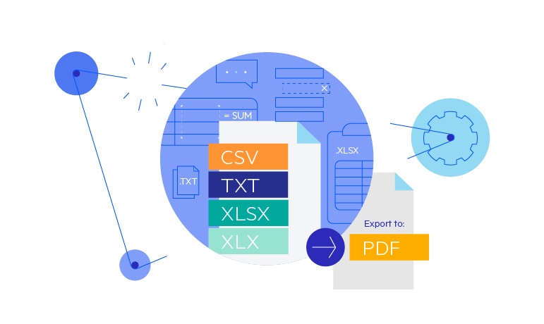 Telerik UI for ASP。网络核心SpreadProcessing- Supported Formats