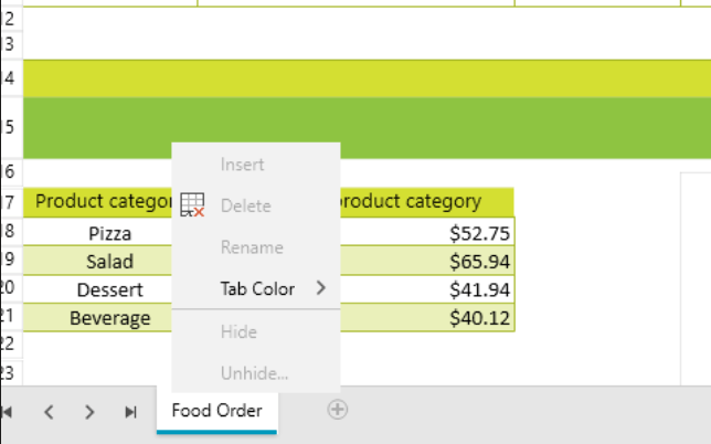 Telerik UI for ASP。网络核心SpreadProcessing- workbook protection