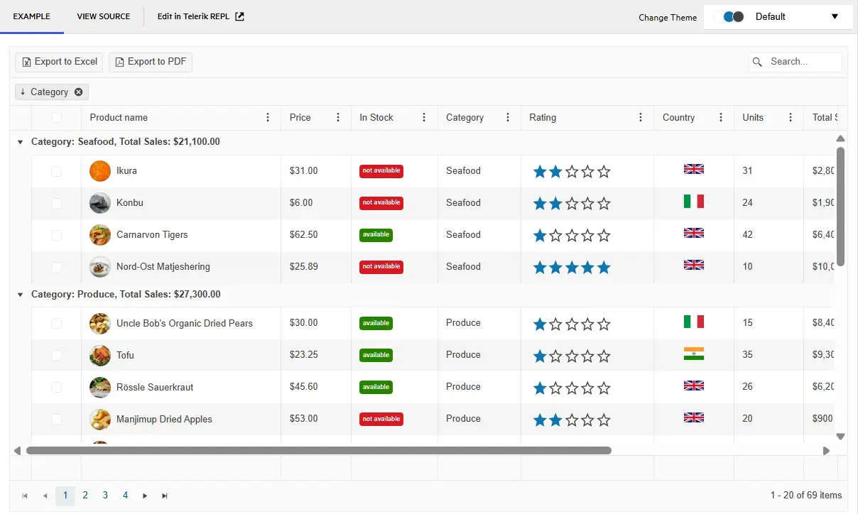 DataGrid-screenshot