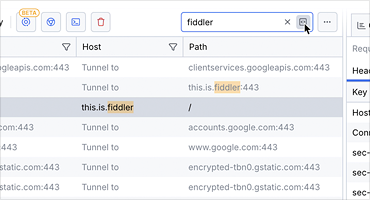 Fiddler Everywhere-Quick Search Extended