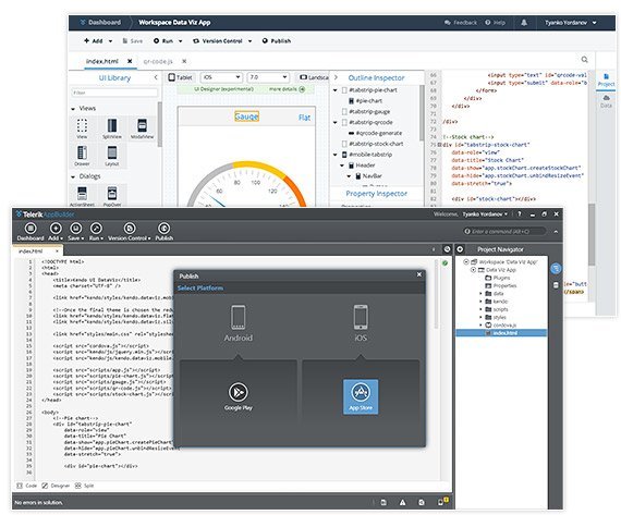 Try AppBuilder Platform for Mobile App Development (former Icenium)