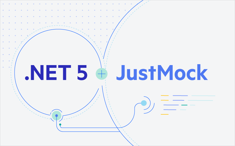 Net 5 and JustMock